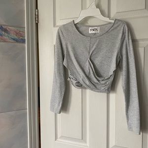 SABOSKIRT Longsleeve Cropped Cut Out